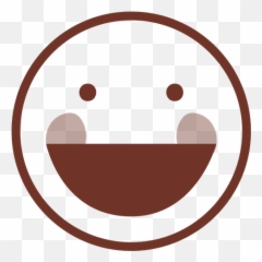 Flat Excited Emoji Icon - De Emocionado Para Dibujar