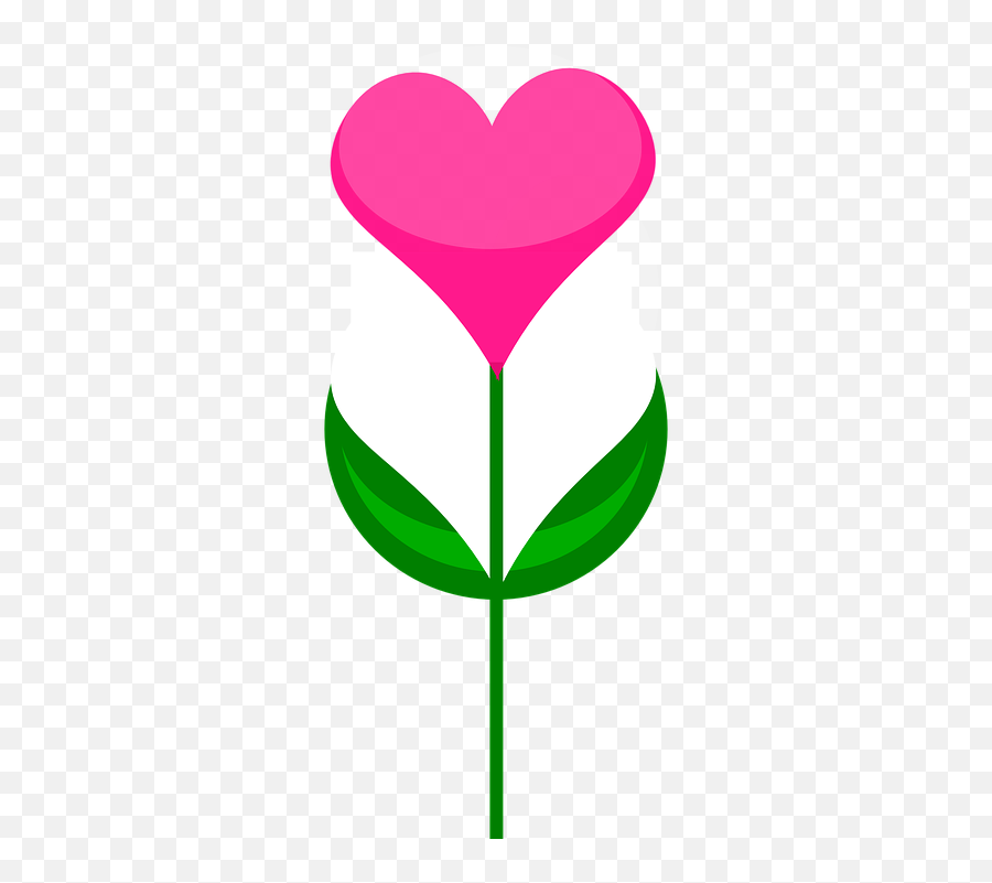 Free Valentines Day Heart Vectors - Heart Flower Clipart Emoji,Biker Emoticon