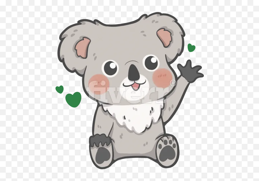 Draw Cute Animal Cartoon Pets - Cartoon Emoji,Koala Emojis