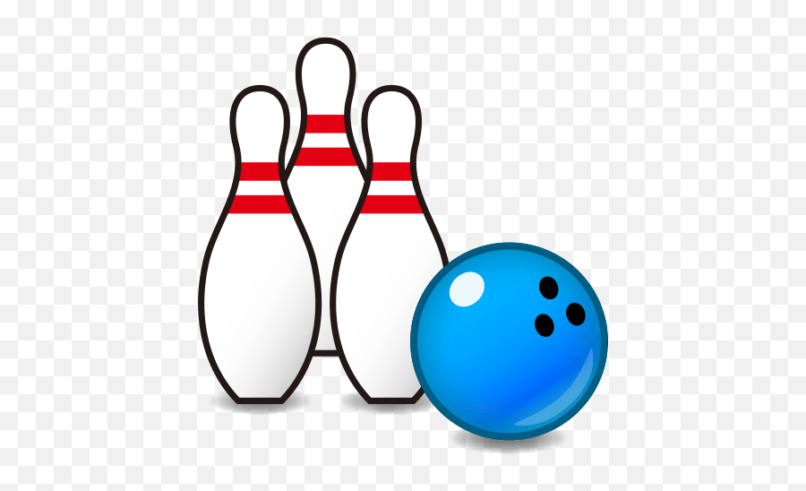 Bowling Emoji For Facebook Email Sms - Cartoon Clip Art Bowling Pin,Bowling Emoji