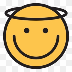 Angel - Smiley Emoji,Emoticon Angel