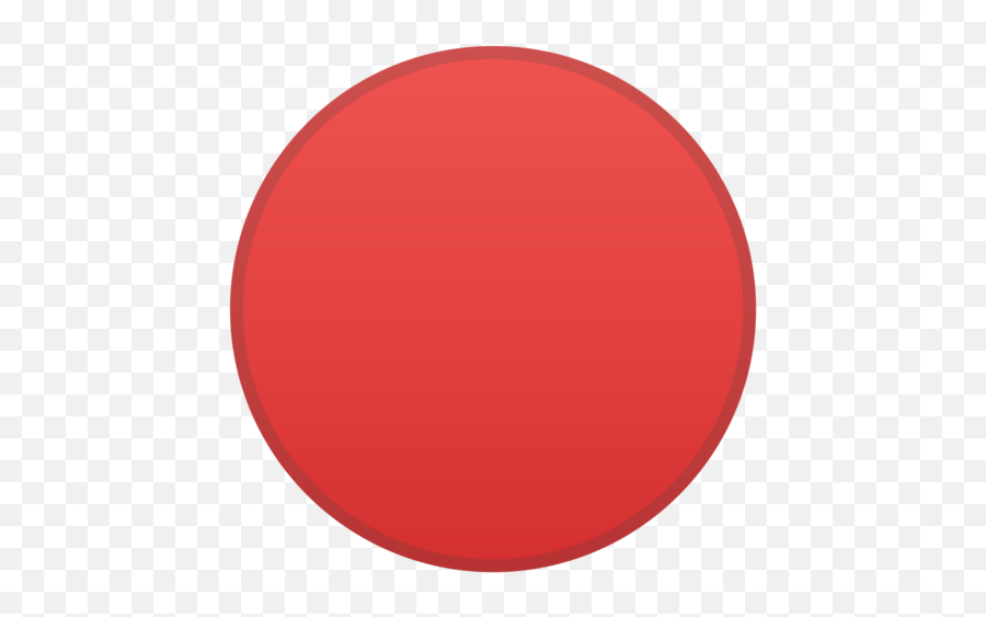 Red Circle Emoji - Point Rouge Pour Live,Red B Emoji