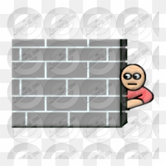Behind Picture For Classroom Therapy - Cartoon Emoji