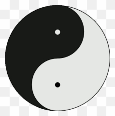 Top Ying Yang Symbol Stickers For Android Ios - Black White Emoji