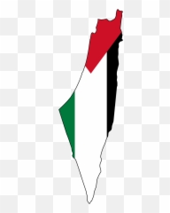 United Drawing Palestine Free Transparent Png Clipart - Flag Map Emoji