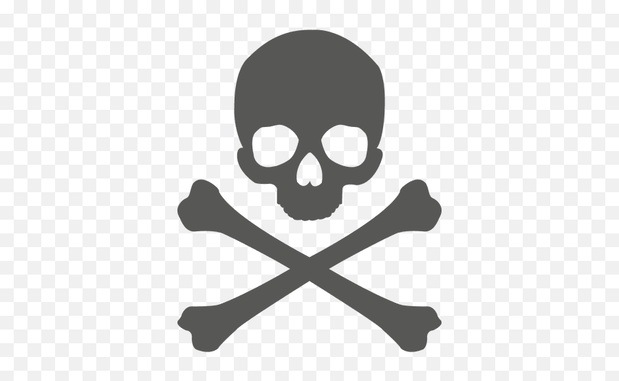 Skull And Crossbones - Skull And Crossbones Warning Sign Emoji,Skull And Crossbones Emoji