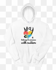Autism Emoji Medium - Dark Skin Tone Unisex Hoodie Hoodie,Emoji Hoodies