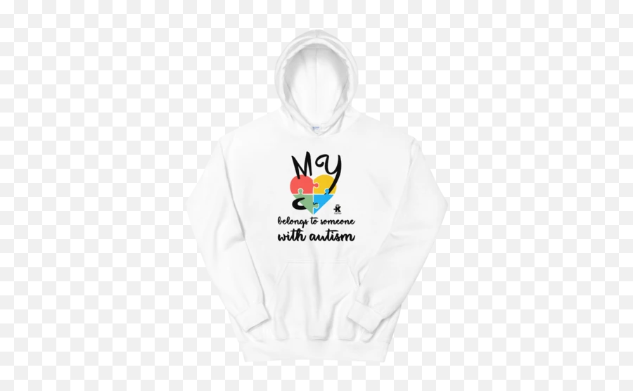 Autism Emoji Medium - Dark Skin Tone Unisex Hoodie Hoodie,Emoji Hoodies