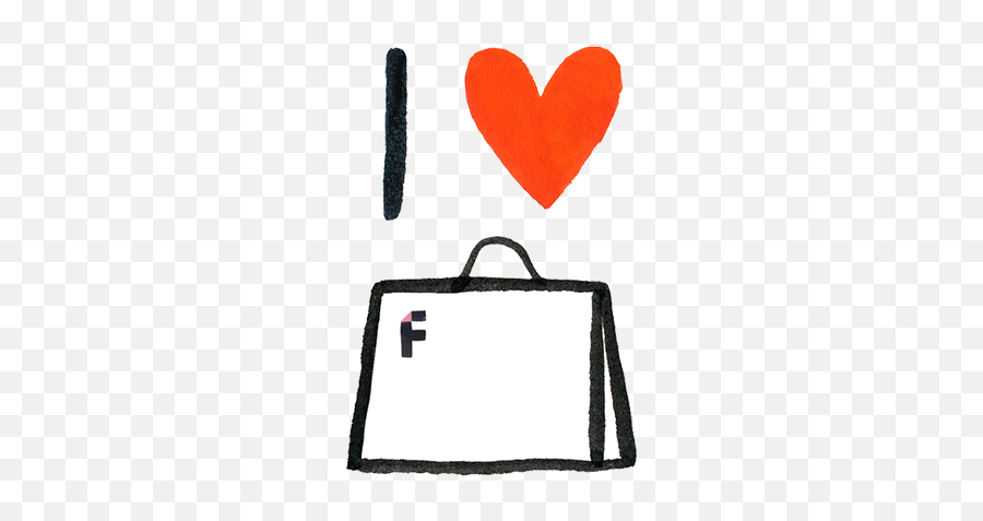 Farfetch Emojis - Heart,Briefcase Emoji