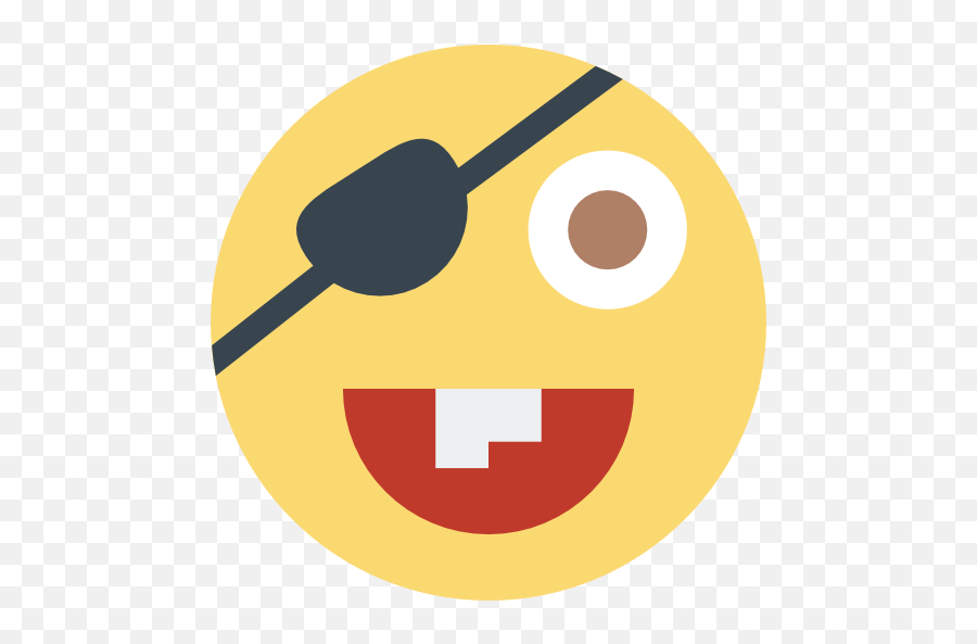 Angry Interface Pirate Emoticon - Icon Emoji,Pirate Emoticons