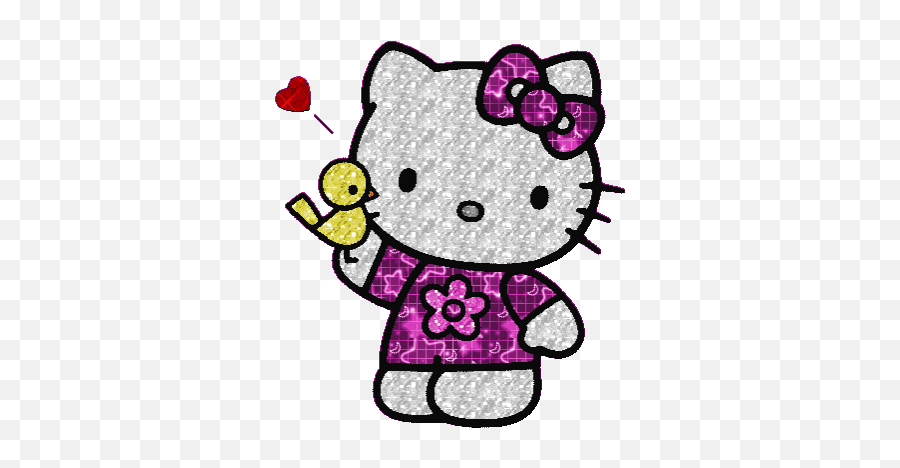 Top Surprised Kitty Stickers For Android U0026 Ios Gfycat - Hello Kitty Glitter Gif Emoji,Kitty Emoticon