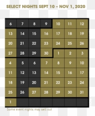 Hhn 30 - Halloween Horror Nights 2020 Dates Emoji,Brown Square Emoji