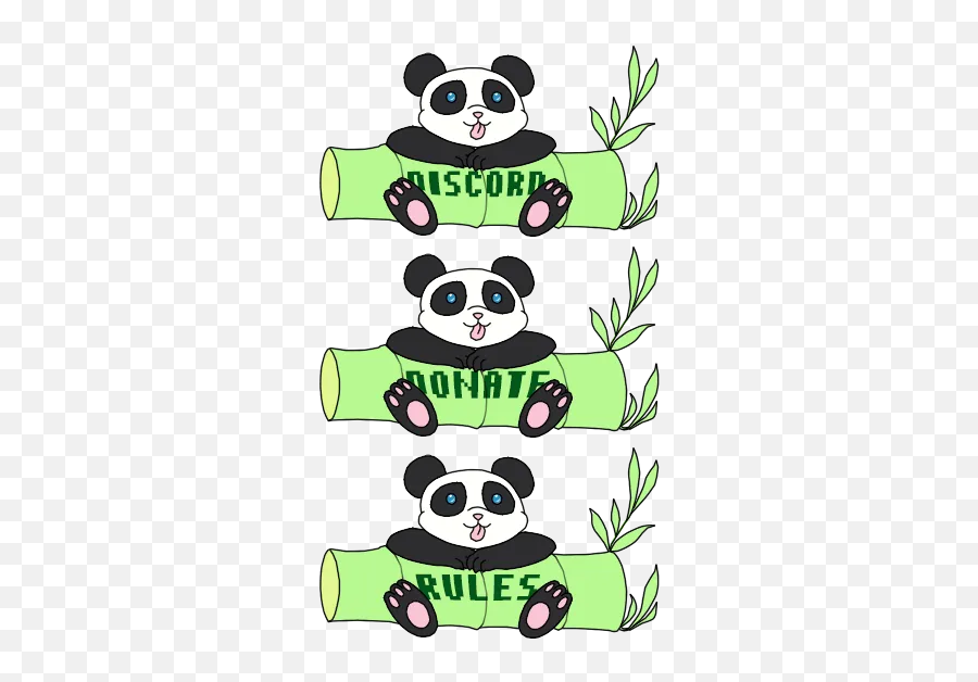 Twitch Panels - Cartoon Emoji,Panda Emoji Discord