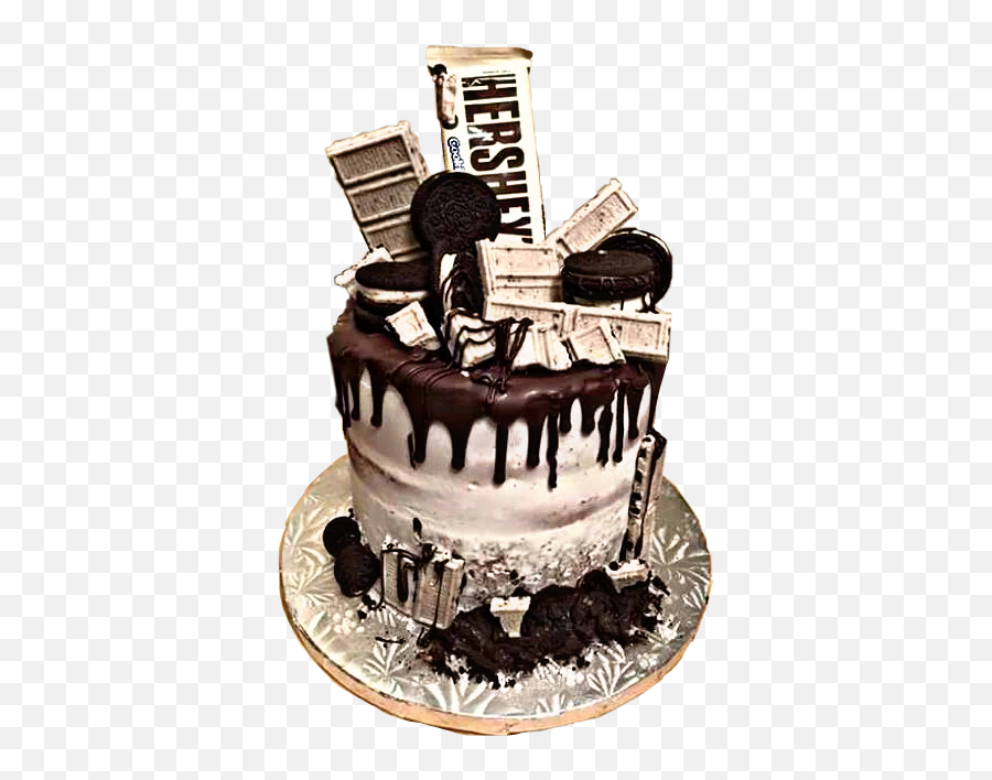 Chocolate Cake Yummy Huge Sweet Candy - Cookies And Cream Birthday Cakes Emoji,Chocolate Cake Emoji