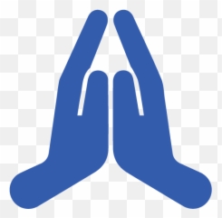 Questions Call Us At 949 589 - Praying Hands Icon Png Thank You Emoji