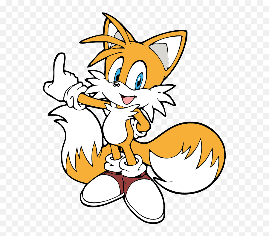 Sonic The Hedgehog Clip Art Images Cartoon - Wikiclipart Miles Tails Prower Emoji,Sonic The Hedgehog Emoji