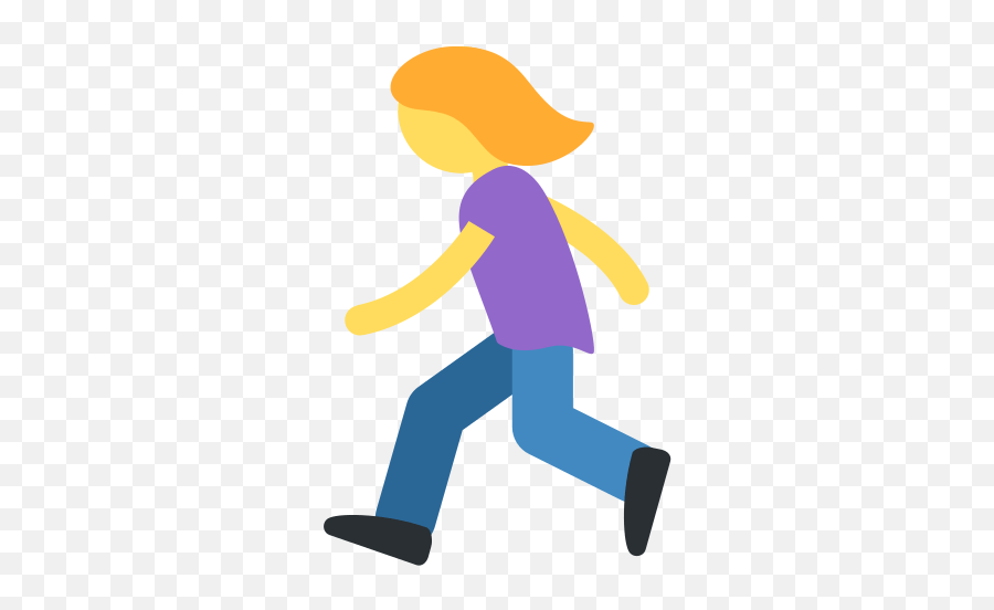 Woman Running Emoji Meaning With Pictures - Running Emoji Girl,Vr Emoji