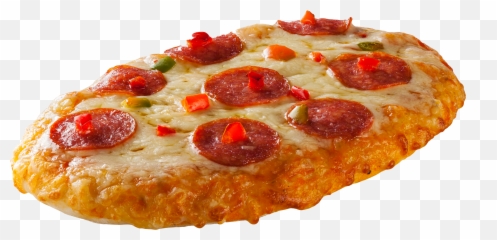 Mini Pizza Salami Transparent Png Image - Emoji