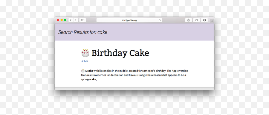 Emoji Cake - Happy Birthday,Emojipedia Org