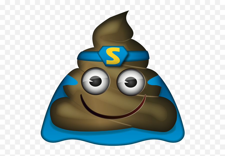 Emoji U2013 The Official Brand Poo Superhero Blue - Drooling Poop Emoji,Super Hero Emoji