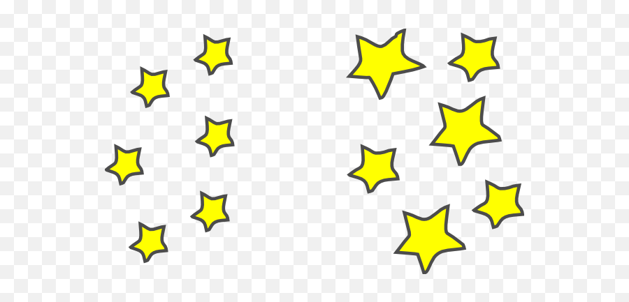 Free Cute Stars Png Download Free Clip Art Free Clip Art - Cartoon Stars Clipart Emoji,Yellow Star Emoji