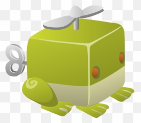 Green Frog Toy - Emoji