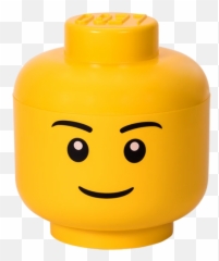 LEGO Storage Head Large Boy Girl 9 - 12 x 912 1034 Lego Emoji