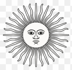Download Free Photo Of Sun Rays Face Stylized Solar - On The Argentina Flag Emoji