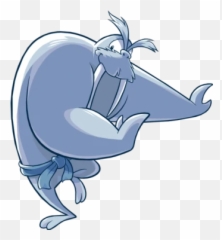 Walrus - Club Penguin Tusk Emoji,Walrus Emoji
