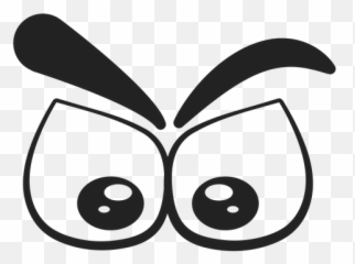 Thinking Emoticon Eyes Cartoon - Caricatura Imagenes De Ojos Emoji,Thinking Emoticon