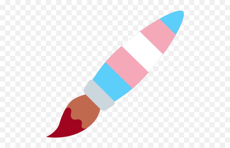 Illustration Emoji,Trans Flag Emoji