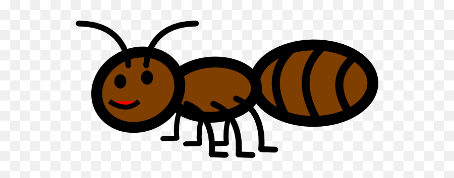 Ant Clipart 3 - Ant Black And White Clipart Emoji,Ant Emoji