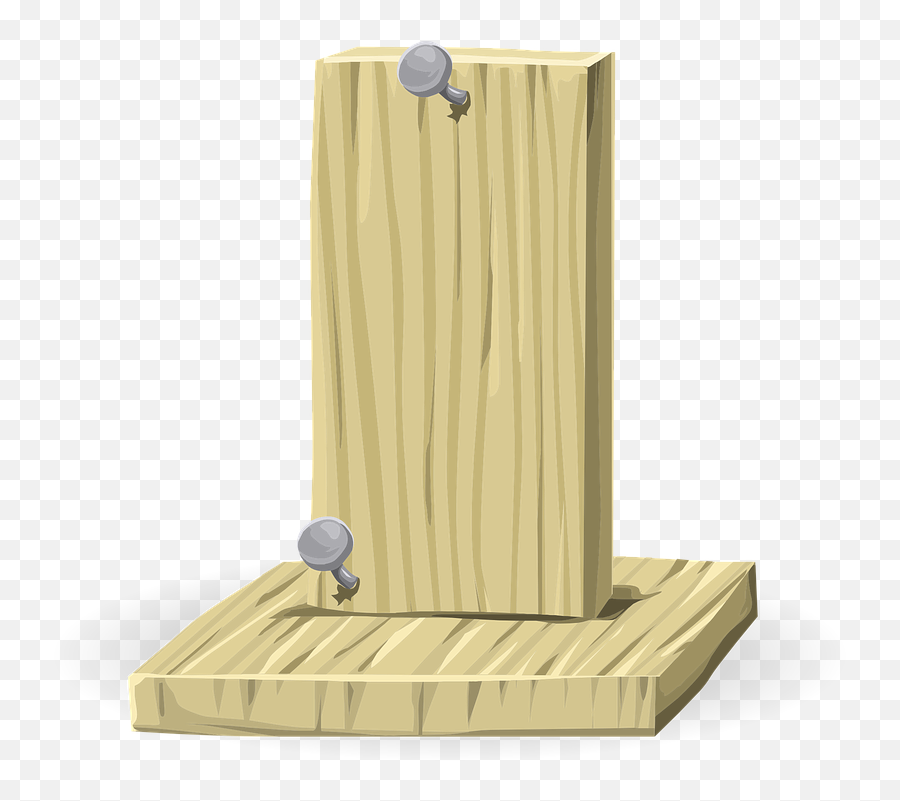 Wooden Boards Nails Wood - Dibujo Clavo En Madera Emoji,Download Dirty Emojis