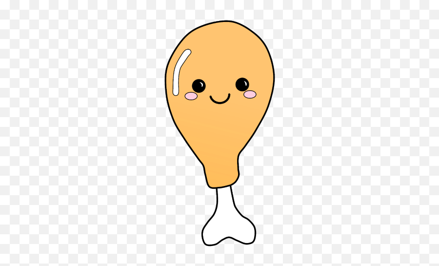 Emoji - Kawaii Chicken Food Drawing,Hotdog Emoji