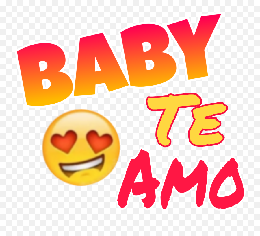 Baby Te Amo - Smiley Emoji,Te Amo Emoji