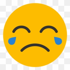Smiley Emoticone Triste Pleure Image Animated Gif - Smiley Emoji,Emoticone