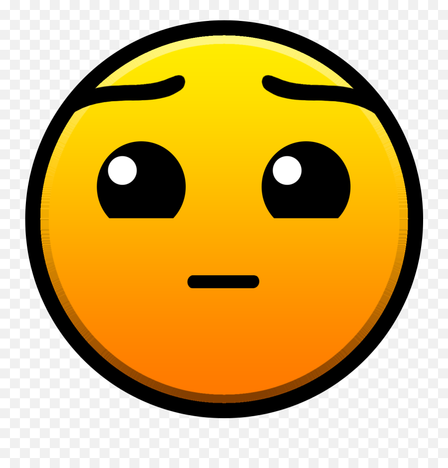 Hard Icon - Geometry Dash Hard Difficulty Emoji,Hard On Emoticon