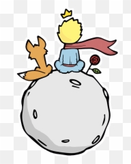 2 The Moon And Back Adl Kullancnn - Little Prince Rose Drawing Emoji