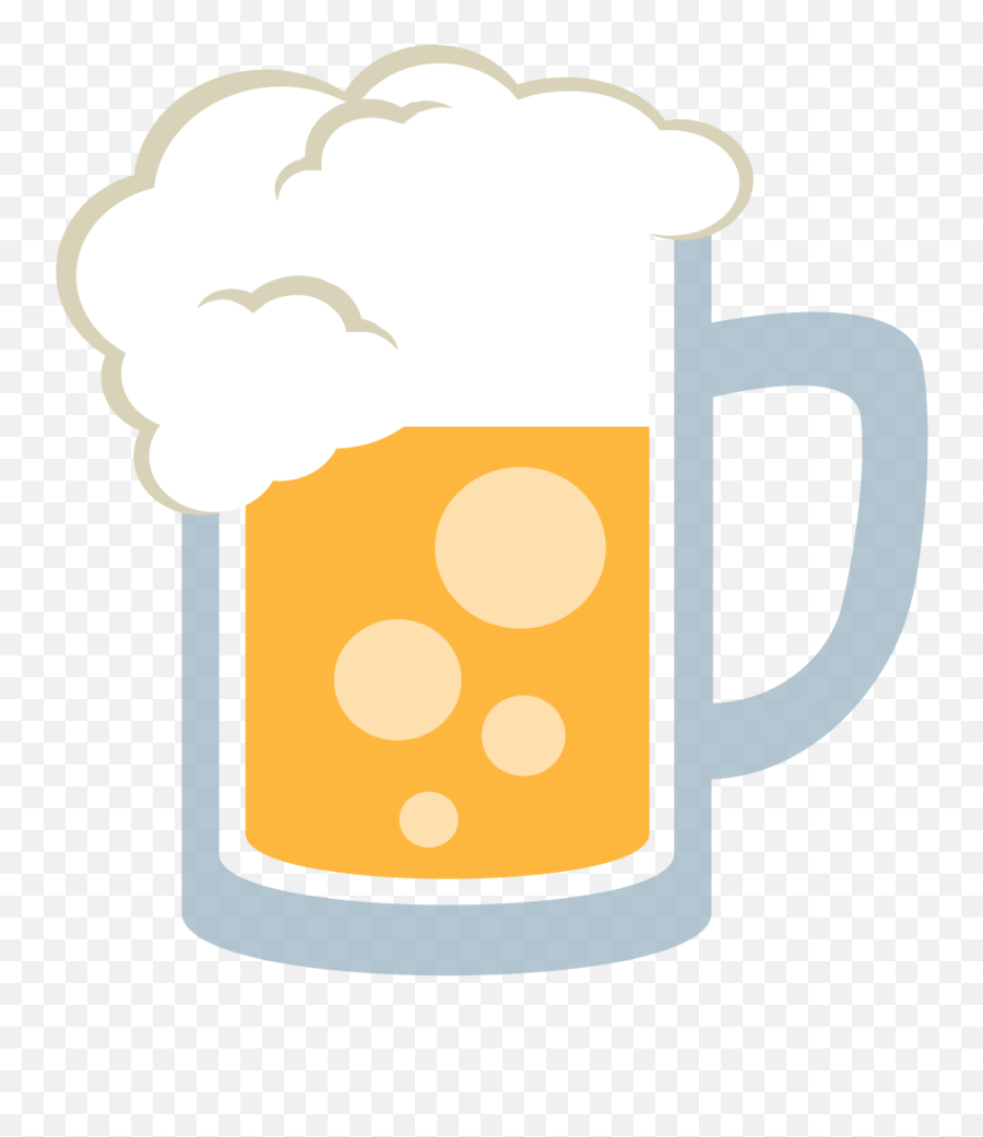 Emojione 1f37a - Beer Emoticon Png Emoji,Lock Emoji