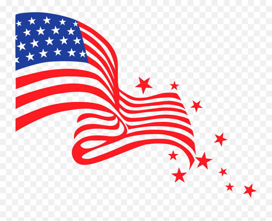 July Clipart Independence Day Us July Independence Day Us - Transparent Background American Flag Clipart Emoji,Independence Day Emoji