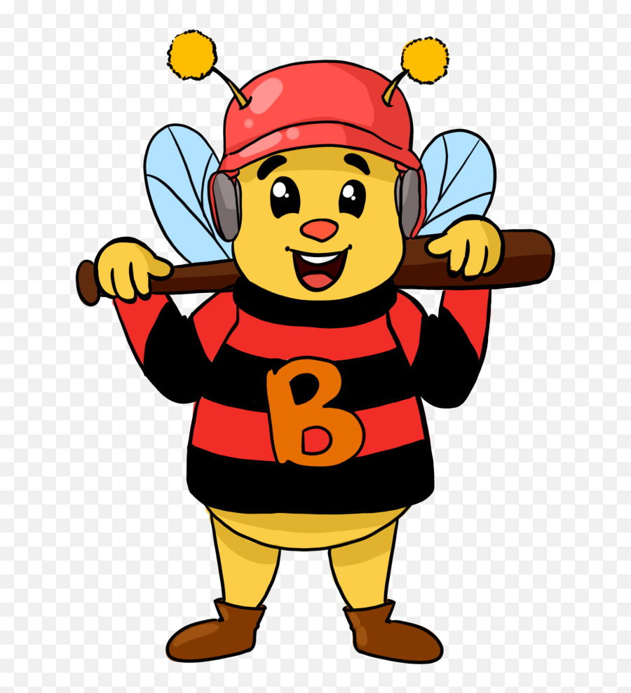 Baseball Winnie The Pooh Disney Characters - Cartoon Emoji,Emoji Bee