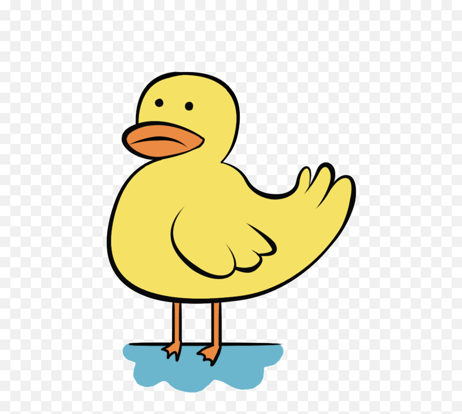 Duck Gif Clipart - Animated Duck Clipart Gif Emoji,Duck Emoji Android