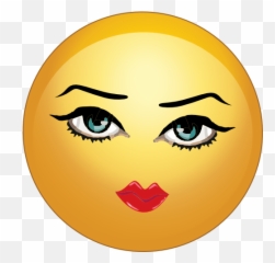 Pretty Sexy Lady Smiley Emoticon Clipart - Emoticons Lady Emoticons Ladies Clipart Emoji,Girl Emoticon