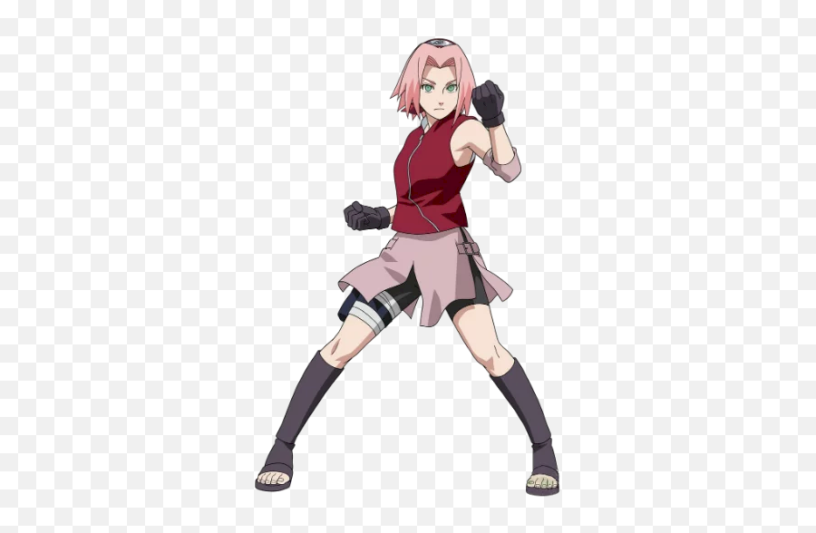 Naruto Shippuden Stickers For Telegram - Sakura Haruno Shippuden Emoji,Softball Emoji Android