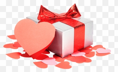 Gift Present Heart Hearts Red Love - Kartki yczenia Na Dzie Teciowej Emoji