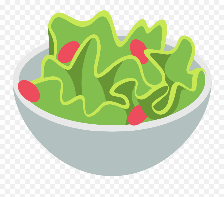 Emojione 1f957 - Salad With Face Cartoon Emoji,Potato Emoji