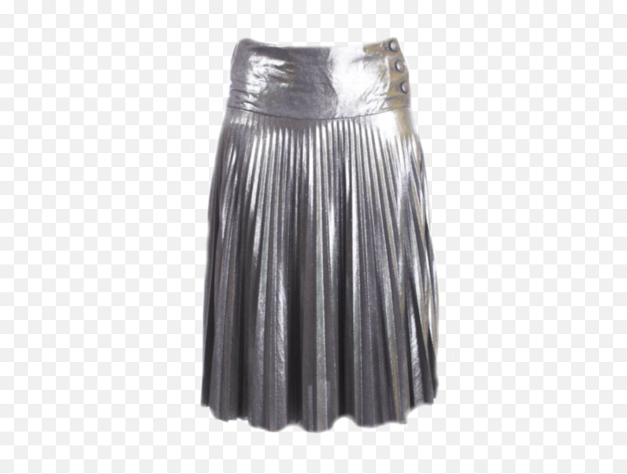 Silver Skirt Psd Official Psds - Pleated Skirt Emoji,Black Emoji Skirt