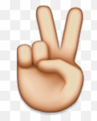 Peace emoji png - Emoticon Paz Amor