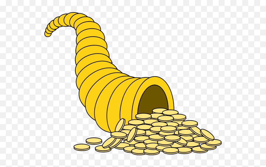 Golden Pennies - Imagenes De La Cornucopia Emoji,Crown Emoji