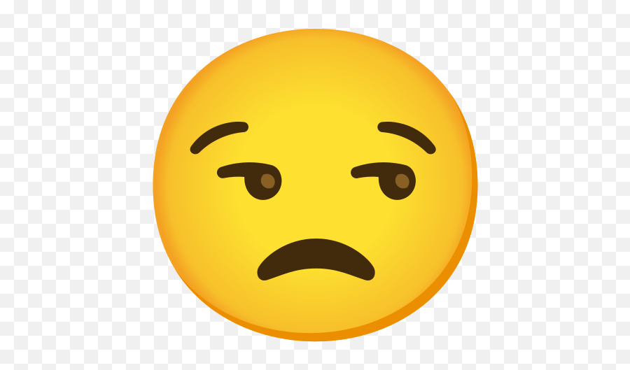 Unamused Face Emoji - Emoji,Unamused Emoji
